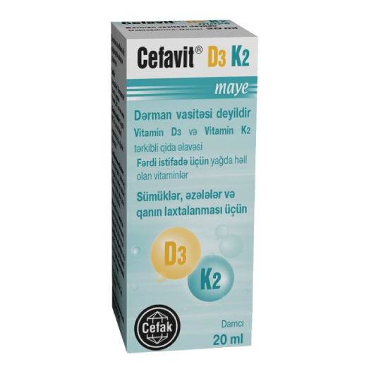 Cefavit D3K2 – 20 ml maye 